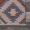 Homeroots 3 x 5 ft. Red & Blue Geometric Diamonds Area Rug 395476 - alternate 2